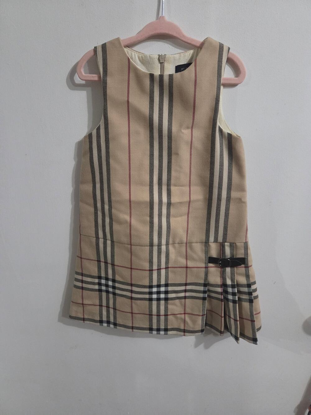Burberry kids girl dress 2T wool blend